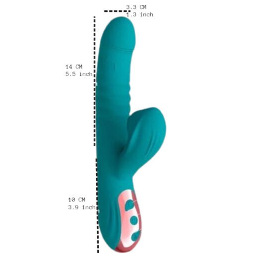 ARMONY - VIBRATORE SUCK E SUCKER VERDE - immagine 4