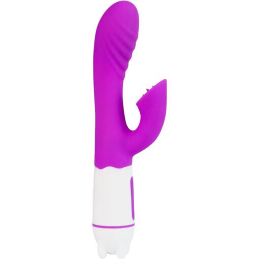 ARMONY - VIBRATORE E STIMOLATORE HAPPY CON LINGUA RICARICABILE VIOLA - immagine 5