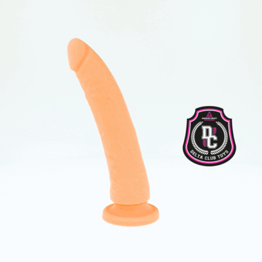 DELTA CLUB - GIOCATTOLI DILDO SILICONE MEDICO NATURALE 17 CM -O- 3 CM - immagine 3