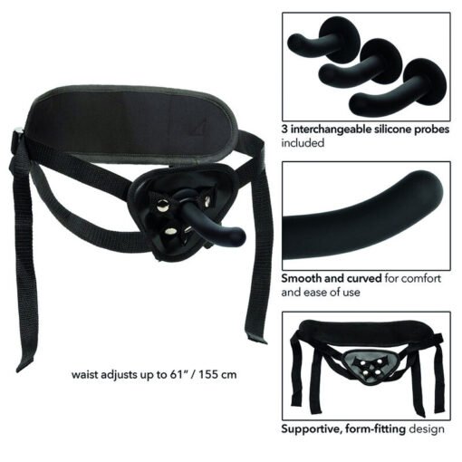 CALEXOTICS - BOUNDLESS KIT DI PEGGING PER CURVE IN SILICONE - immagine 12