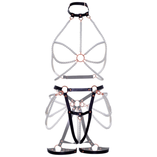 LEG AVENUE - REGGISENO CON IMBRAGATURA E GIACCHIERA PERLA M - immagine 7
