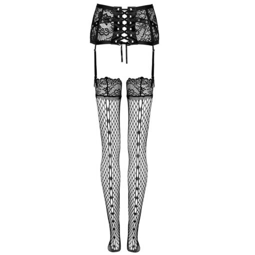LIVCO CORSETTI FASHION - REGGIARIGLIE + CALZE NERE - immagine 5