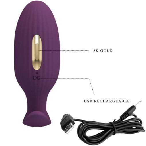 PRETTY LOVE - PLUG ANALE CONTROLLATO DA APP JEFFERSON VIOLA - immagine 7