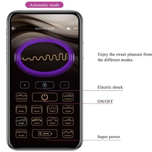 PRETTY LOVE - PLUG ANALE CONTROLLATO DA APP JEFFERSON VIOLA - immagine 14