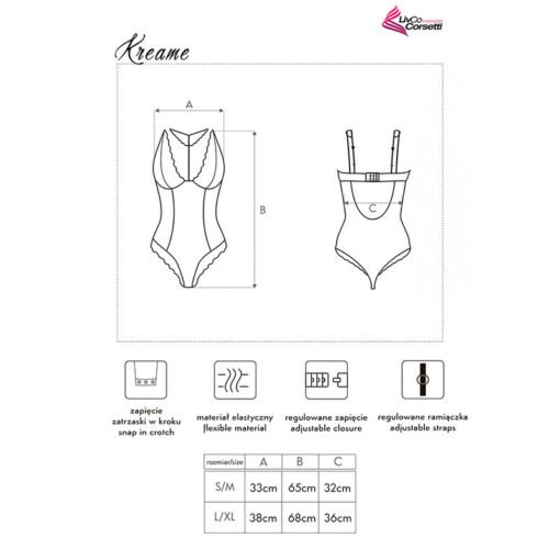 LIVCO CORSETTI FASHION - KREAME LC 90546 CORPO NERO - immagine 5