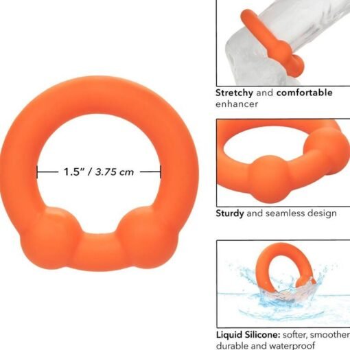 CALEXOTICS - ALPHA ANELLO DUAL BALL ARANCIONE - immagine 7
