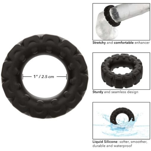 CALEXOTICS - ALPHA ANELLO BATTISTRADA PROLONG NERO - immagine 7
