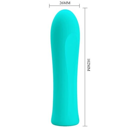 PRETTY LOVE - ALFREDA SUPER POWER VIBRATORE VERDE ACQUA - immagine 5