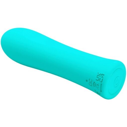 PRETTY LOVE - ALFREDA SUPER POWER VIBRATORE VERDE ACQUA - immagine 3