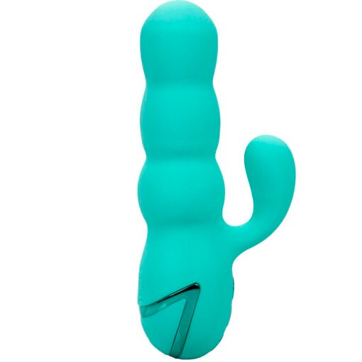 CALEXOTICS - VIBRATORE DEL MAR DIVA RABBIR AQUA GREEN DI CALIFORNIA DREAMING - immagine 4