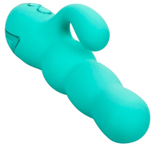 CALEXOTICS - VIBRATORE DEL MAR DIVA RABBIR AQUA GREEN DI CALIFORNIA DREAMING - immagine 6