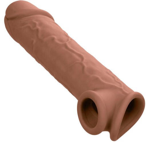 CALEXOTICS - PERFORMANCE MAXX LIFE-LIKE EXTENSION 8 PELLE MARRONE - immagine 8