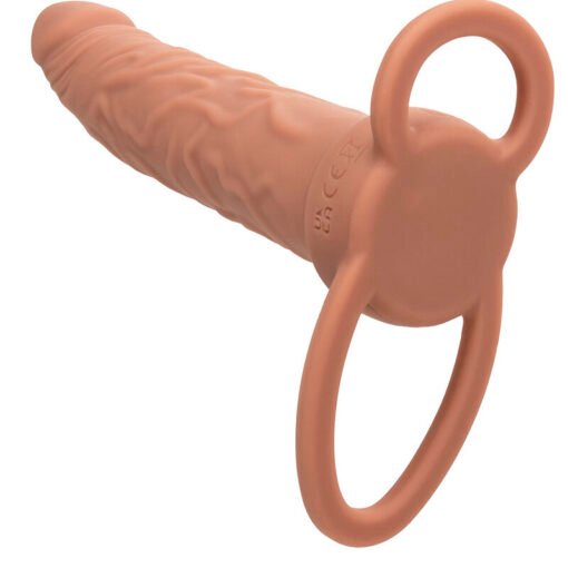 CALEXOTICS - PERFORMANCE MAXX RICARICABILE DOPPIO PENETRATORE MARRONE PELLE - immagine 8