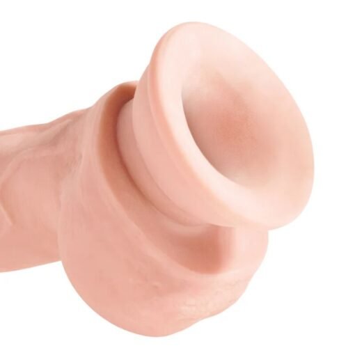 KING COCK - DILDO TRIPLA DENSIT 18.4 CM - immagine 4