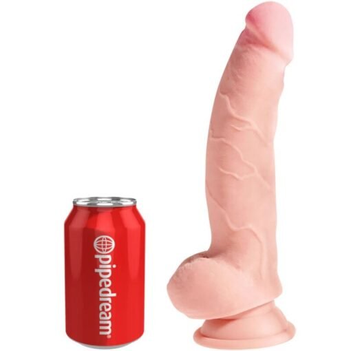 KING COCK - DILDO TRIPLA DENSIT 18.4 CM - immagine 2