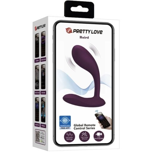 PRETTY LOVE - BAIRD G-SPOT 12 VIBRAZIONI RICARICABILE APP LILA - immagine 14