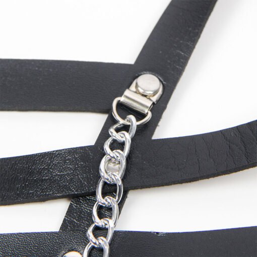 SUBBLIME - IMBRACATURA A CORSETTO CON CATENA DETTAGLIO TAGLIA UNICA - immagine 5
