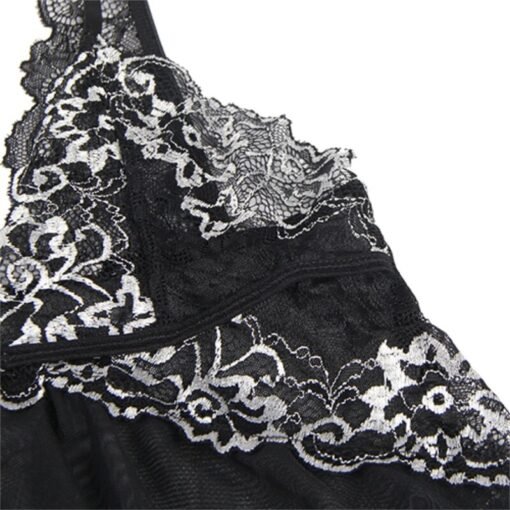 SUBBLIME - BABYDOLL IN TESSUTO TULLE PIZZO S/M - immagine 10