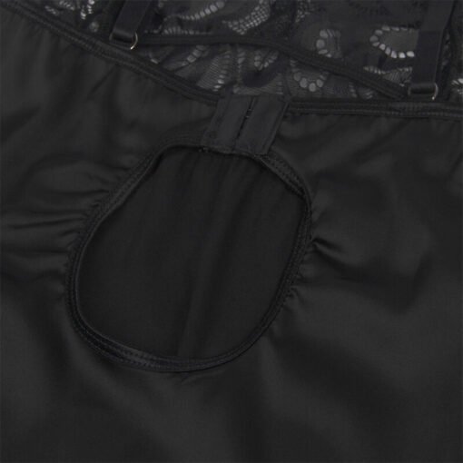 SUBBLIME - BABYDOLL CON PETTO STAMPA FLOREALE NERO L/XL - immagine 13