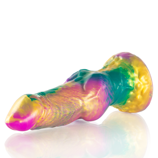 EPIC - DILDO IRIS CON TESTICOLI ARCOBALENO DI PIACERE - immagine 5