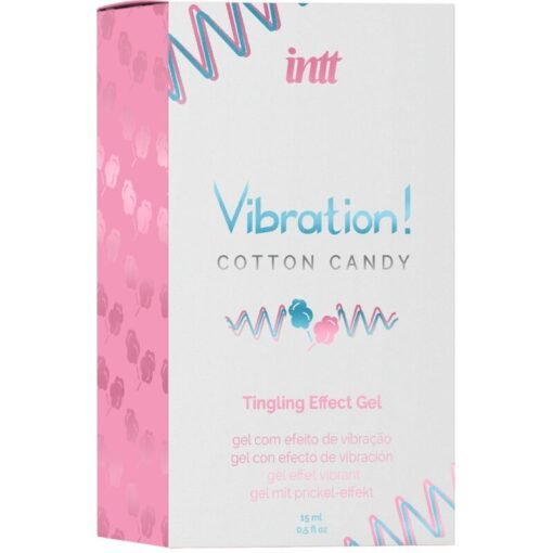INTT - GEL LIQUIDO VIBRATORE POTENTE STIMOLANTE INTIMO PER ZUCCHERO DI COTONE 15 ML - immagine 3