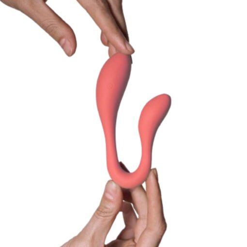 ADRIEN LASTIC - COPPIA SEGRETI II DOPPIA STIMOLAZIONE ROSA + APP GRATUITA - immagine 2