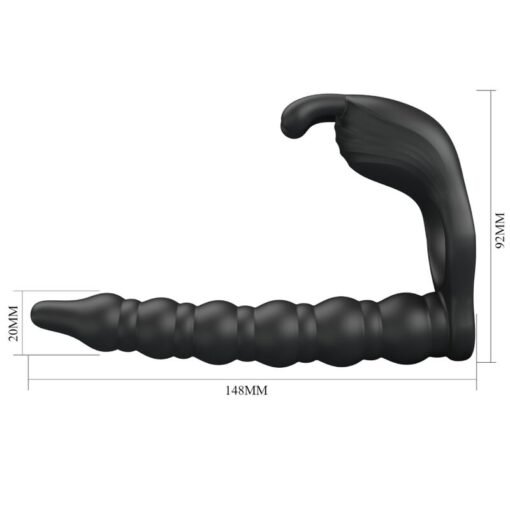 PRETTY LOVE - BLACKNEY ANELLI PER PENE CON SPINA VIBRATORE - immagine 5