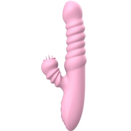 ARMONY - VIBRATORE MULTIFUNZIONE CON LINGUA STIMOLANTE EFFETTO CALORE ROSA - immagine 2