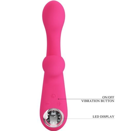 PRETTY LOVE - SKYLAR VIBRATORE STIMOLATORE ROSA - immagine 8