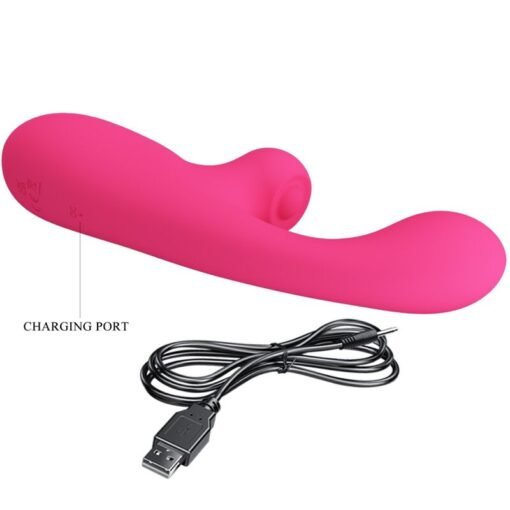 PRETTY LOVE - SKYLAR VIBRATORE STIMOLATORE ROSA - immagine 9