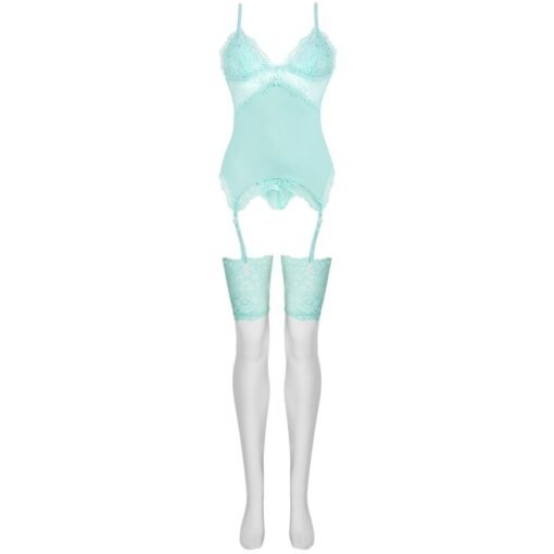 LIVCO CORSETTI FASHION - PERSINNE MIT EMPORIO SET CORSETTO + SLIP + CALZE - immagine 3