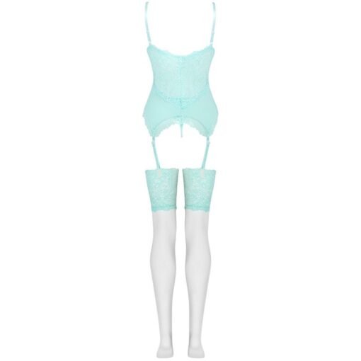 LIVCO CORSETTI FASHION - PERSINNE MIT EMPORIO SET CORSETTO + SLIP + CALZE - immagine 4