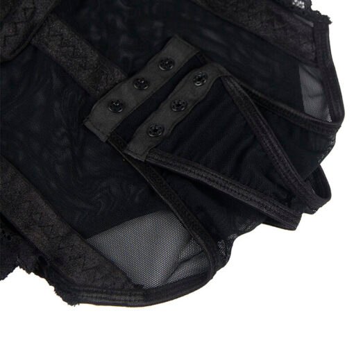 SUBBLIME - ORSACCHIOTTO CON DETTAGLIO REGGISERA PETTO NERO S/M - immagine 10