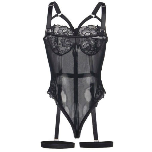 SUBBLIME - ORSACCHIOTTO CON DETTAGLIO REGGISERA PETTO NERO S/M - immagine 6