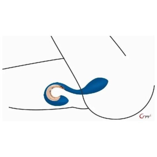 G-VIBE - GPOP 2 VIBRATORE PUNTI G E P BLU INDIGO - immagine 5