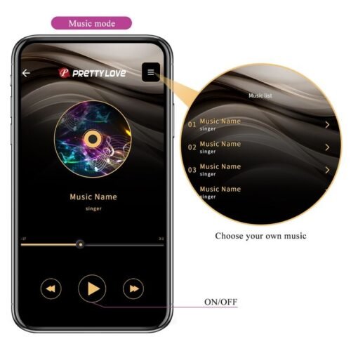 PRETTY LOVE - HECTOR VIBRATORE ELETTROSHOCK APP GRATUITA VIOLA - immagine 16