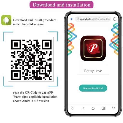 PRETTY LOVE - HECTOR VIBRATORE ELETTROSHOCK APP GRATUITA VIOLA - immagine 9