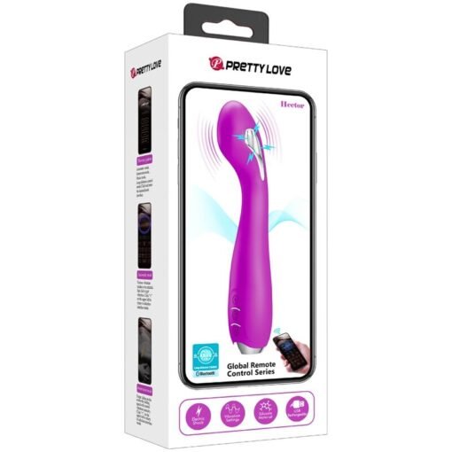 PRETTY LOVE - HECTOR VIBRATORE ELETTROSHOCK APP GRATUITA VIOLA - immagine 18