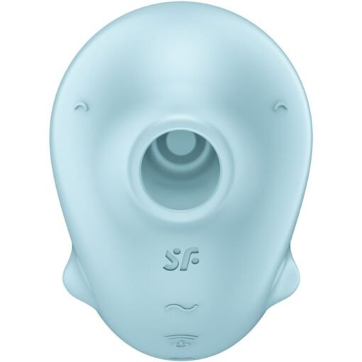 SATISFYER - SASSY SEAL STIMOLATORE E VIBRATORE BLU - immagine 4