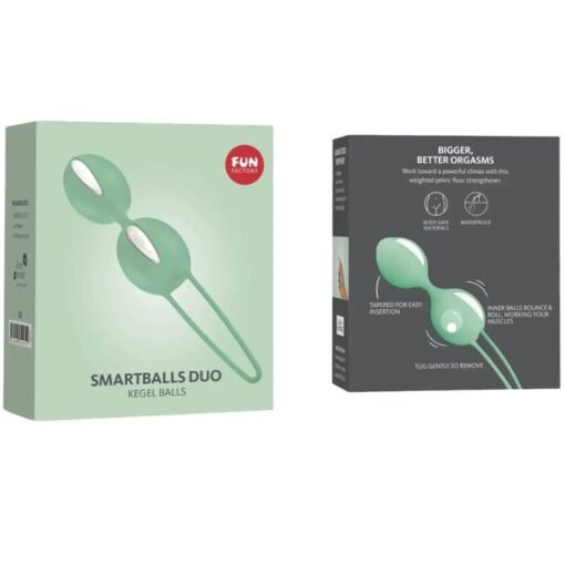 FUN FACTORY - PALLE PELVICHE SMARTBALLS DUO BIANCO / PISTACCHIO - immagine 3