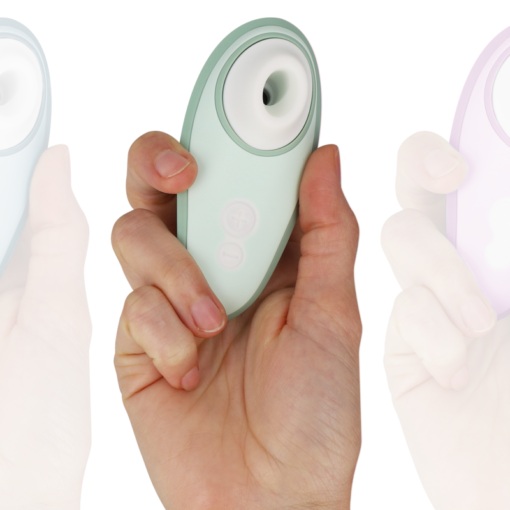 WOMANIZER - LIBERTY 2 STIMOLATORE CLITORIDEO E ONDE STIMOLANTI VERDE CHIARO - immagine 4