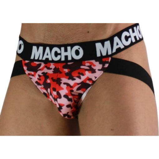 MACHO - MX28MR JOCK MILITARE ROSSO L - immagine 2