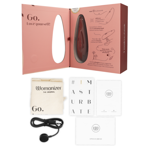 WOMANIZER - CLASSIC 2 STIMOLATORE CLITORALE BORDEAUX - immagine 6
