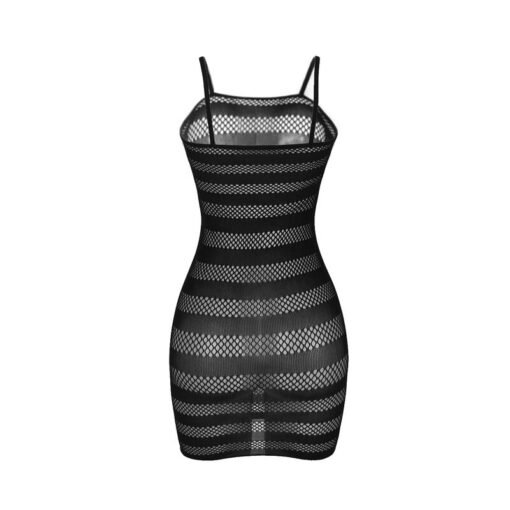 SUBBLIME - 951733 VESTITO A RETE CON STRISCE NERE TAGLIA UNICA - immagine 6