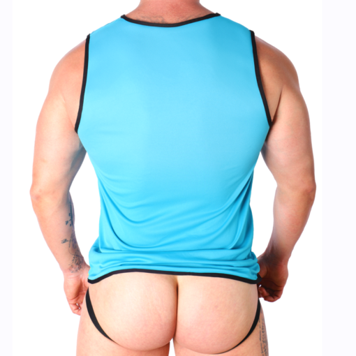 MACHO - T-SHIRT BLU L/XL - immagine 4