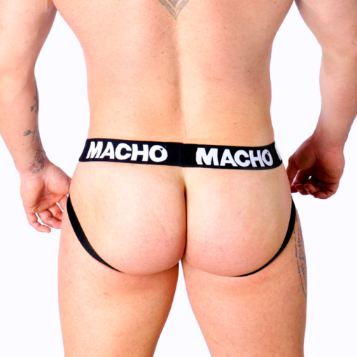 MACHO - MX25NC JOCK NERO PELLE L - immagine 4