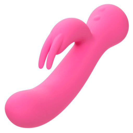 CALEXOTICS - FIRST TIME VIBRATORE CONIGLIO RICARICABILE ROSA - immagine 4