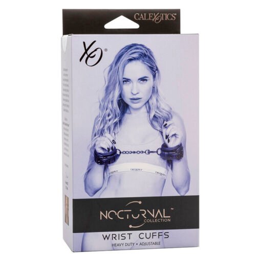 CALEXOTICS - NOCTURNAL MANICHETTE DA POLSO IN PELLE REGOLABILI NERE - immagine 7
