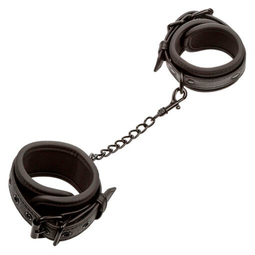 CALEXOTICS - NOCTURNAL MANICHETTE DA POLSO IN PELLE REGOLABILI NERE - immagine 2