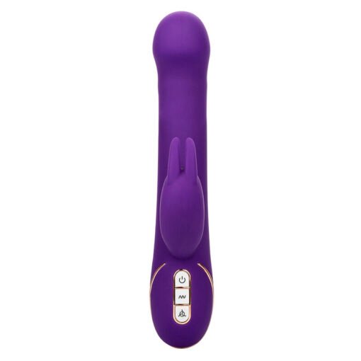 CALEXOTICS - JACK RABBIT VIBRATORE E STIMOLATORE 7 LIVELLI DI VIBRAZIONE E ONDE STIMOLANTI BLU - immagine 3